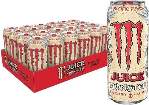 Generic Monster Energy Pacific Punch 500 ml, confezione da 24