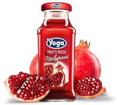 Generic Succo di frutta Melograno, frutti rossi ! Pack 12 bottiglie da 200 ml