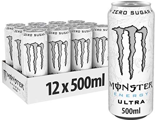 Monster Cable Energy Ultra Energy Drink 1 can 500 ml Energy booster Less sweet Lighter taste No calories High caffeine