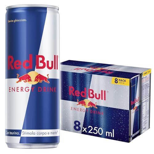 Bull Energy Drink, 250 ml (8 Lattine)