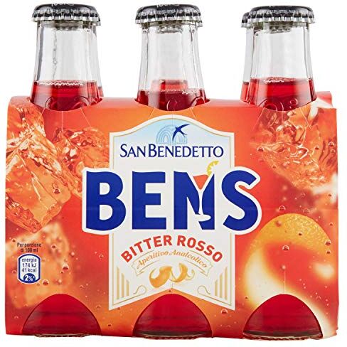 San Benedetto Ben's Bitter Rosso Confezione da 6 X 100 ml