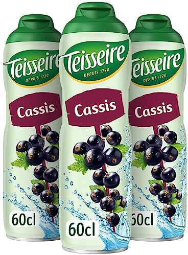 Teisseire Pack 3 Sciroppo Ribes nero  3 x 60 cl