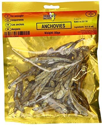 Generic SKAfrica's Finest Dried Anchovies 80g Box of 10