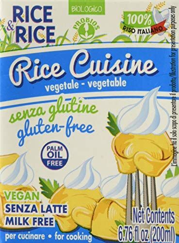 Probios Rice Cuisine Crema Vegetale Panna di Riso 24 confezioni da 200 ml