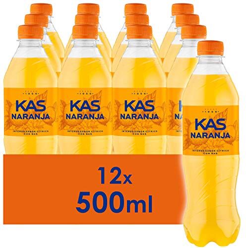 Bitter KAS KAS Arancio Rinfresco con Gusto Bottiglia 12 x 500 ml