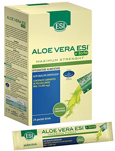 Generico Esi Aloe Vera Massima Forza 24 Pocket Drink (2 Confezioni)