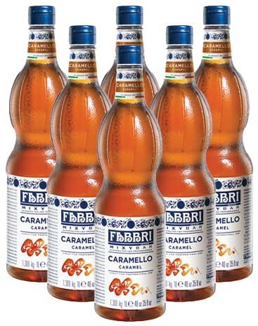 Fabbri Mixybar Caramel Syrup 6x 1ltr