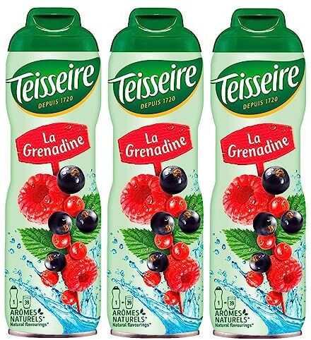 Teisseire Pack 3 Sciroppo Grenadine  3 x 60 cl