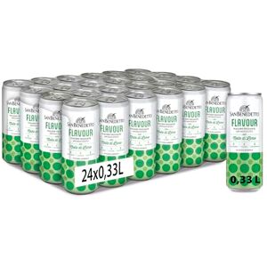 San Benedetto Flavour Note di Lime, Confezione da 24 Lattine da 330 ml, Bevanda Analcolica Dissetante, Aroma Agrumato e Rinfrescante, in Lattina, Zero zuccheri San Benedetto Flavour Note di Lime, Confezione da 24 Lattine da 330 ml, Bevanda Analcolica Dissetante, Aroma Agrumato e Rinfrescante, in Lattina, Zero zuccheri