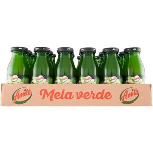 Coca-Cola Amita Mela Verde, Bevanda Rinfrescante a Base di Mela Verde, Gusto Autentico e Fresco, con almeno il 40% di Frutta Confezione da 24 Bottiglie di Vetro Coca-Cola Amita Mela Verde, Bevanda Rinfrescante a Base di Mela Verde, Gusto Autentico e Fresco, con almeno il 40% di Frutta Confezione da 24 Bottiglie di Vetro