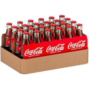 Coca-Cola Original Taste, Tutto il Gusto Originale di in Bottiglia di Vetro 100% Riciclabile, Bevanda Analcolica 24 Bottiglie da 200ml Coca-Cola Original Taste, Tutto il Gusto Originale di in Bottiglia di Vetro 100% Riciclabile, Bevanda Analcolica 24 Bottiglie da 200ml