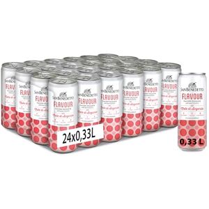 San Benedetto Flavour Note di Anguria, Confezione da 24 Lattine da 330 ml, Bevanda Analcolica Dissetante, Aroma Fresco e Fruttato, in Lattina, Zero zuccheri San Benedetto Flavour Note di Anguria, Confezione da 24 Lattine da 330 ml, Bevanda Analcolica Dissetante, Aroma Fresco e Fruttato, in Lattina, Zero zuccheri