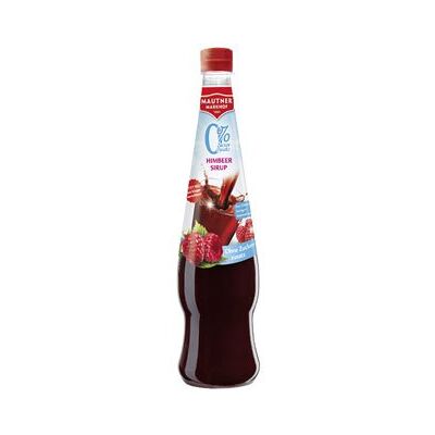 Mautner Markhof 0% sciroppo di lampone, senza aggiunta di zucchero, 0,7 l, 4 pezzi Mautner Markhof 0% sciroppo di lampone, senza aggiunta di zucchero, 0,7 l, 4 pezzi
