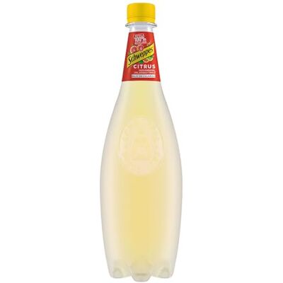 Schweppes Citrus, Bevanda rinfrescante Bottiglia PET 1L Schweppes Citrus, Bevanda rinfrescante Bottiglia PET 1L