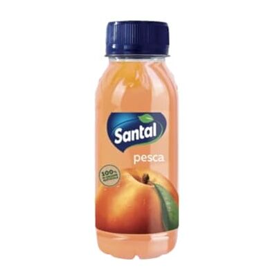 Santal Succo di Frutta Pesca 12 Bottiglie Pet da 250 ml Santal Succo di Frutta Pesca 12 Bottiglie Pet da 250 ml