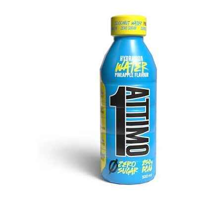1 ATTIMO IN FORMA Bevanda Idratante Acqua di Cocco 500ml Energy Drink con Elettroliti, Proteine, BCAA, Vitamine e Minerali Alta Energia e Recupero Muscolare (1-Bottiglia, Ananas) 1 ATTIMO IN FORMA Bevanda Idratante Acqua di Cocco 500ml Energy Drink con Elettroliti, Proteine, BCAA, Vitamine e Minerali Alta Energia e Recupero Muscolare (1-Bottiglia, Ananas)