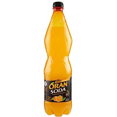 Idea ORAN SODA BOTTIGLIE 6 X 1 LITRO ARANCIATA BIBITA FRIZZANTE BEVANDA ARANCIA Idea ORAN SODA BOTTIGLIE 6 X 1 LITRO ARANCIATA BIBITA FRIZZANTE BEVANDA ARANCIA