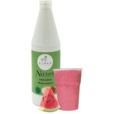 ALMAR GUSTO ITALIANO Almar Sciroppo Superconcentrato per Granita, Gusto Anguria, Da Usare Con Base Granita Naxos, Pronto in Pochi Secondi, Ideale per Bar, Chioschi e Uso Domestico, Senza Conservanti, Bottiglia da 1kg ALMAR GUSTO ITALIANO Almar Sciroppo Superconcentrato per Granita, Gusto Anguria, Da Usare Con Base Granita Naxos, Pronto in Pochi Secondi, Ideale per Bar, Chioschi e Uso Domestico, Senza Conservanti, Bottiglia da 1kg