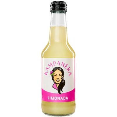 KAMPANERA Limonata Classica Kombucha 12 Bottiglie da 25 cl Succo di Limone e Lime Zenzero e Menta Acqua Frizzante Con Gas KAMPANERA Limonata Classica Kombucha 12 Bottiglie da 25 cl Succo di Limone e Lime Zenzero e Menta Acqua Frizzante Con Gas