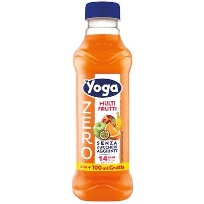 Yoga Multi Frutti ZERO 12 Bottiglie da 500ml Bevanda Senza Zuccheri Aggiunti, Senza Glutine Yoga Multi Frutti ZERO 12 Bottiglie da 500ml Bevanda Senza Zuccheri Aggiunti, Senza Glutine