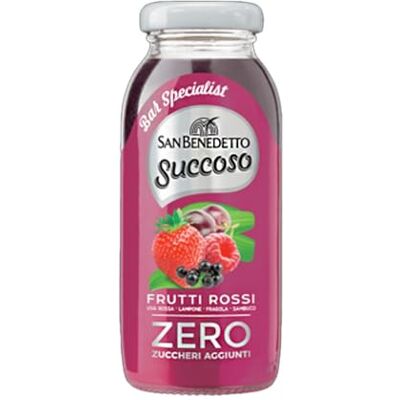 San Benedetto da 12 bottiglie in 200 ml Bevanda Leggera e Dissetante in Acqua Minerale Naturale, Senza Zuccheri, Conservanti Coloranti e Glutine (0,20L, Frutti Rossi) San Benedetto da 12 bottiglie in 200 ml Bevanda Leggera e Dissetante in Acqua Minerale Naturale, Senza Zuccheri, Conservanti Coloranti e Glutine (0,20L, Frutti Rossi)