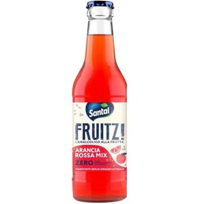 Santal Fruitz Arancia Rossa Mix ZERO Analcolico alla Frutta Ingredienti 100% di Origine Naturale Confezione da 12 Bottiglie da 200ml Santal Fruitz Arancia Rossa Mix ZERO Analcolico alla Frutta Ingredienti 100% di Origine Naturale Confezione da 12 Bottiglie da 200ml