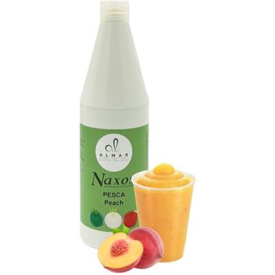 ALMAR GUSTO ITALIANO Almar Sciroppo Superconcentrato per Granita, Gusto Pesca, Da Usare Con Base Granita Naxos, Pronto in Pochi Secondi, Ideale per Bar, Chioschi e Uso Domestico, Senza Conservanti, Bottiglia da 1kg ALMAR GUSTO ITALIANO Almar Sciroppo Superconcentrato per Granita, Gusto Pesca, Da Usare Con Base Granita Naxos, Pronto in Pochi Secondi, Ideale per Bar, Chioschi e Uso Domestico, Senza Conservanti, Bottiglia da 1kg