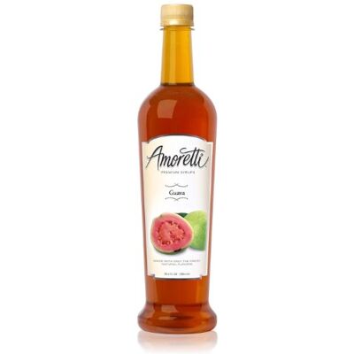 Amoretti Premium Syrup, Guava, 25.4 Ounce by Amoretti Premium Syrup, Guava, 25.4 Ounce by
