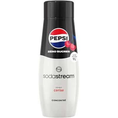 sodastream Pepsi Max Gusto Ciliegia Bevanda Gassata Concentrato 440 ml sodastream Pepsi Max Gusto Ciliegia Bevanda Gassata Concentrato 440 ml