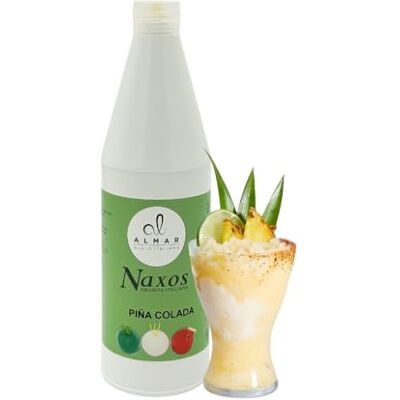 ALMAR GUSTO ITALIANO Almar Sciroppo Superconcentrato per Granita, Gusto Pina Colada, Da Usare Con Base Granita Naxos, Ideale per Bar, Chioschi e Uso Domestico, Senza Conservanti, Bottiglia da 1kg ALMAR GUSTO ITALIANO Almar Sciroppo Superconcentrato per Granita, Gusto Pina Colada, Da Usare Con Base Granita Naxos, Ideale per Bar, Chioschi e Uso Domestico, Senza Conservanti, Bottiglia da 1kg
