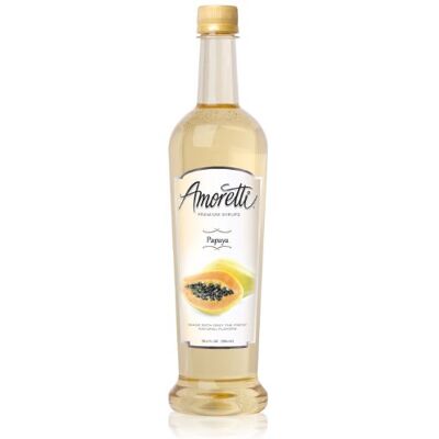 Amoretti Sciroppo di Premium, Papaya, 25,4 oncia Amoretti Sciroppo di Premium, Papaya, 25,4 oncia