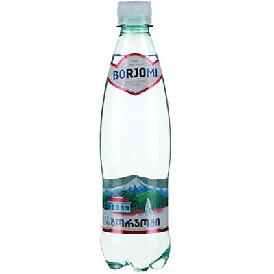 BORJOMI Acqua minerale gassata , acqua frizzante, in plastica, 0,5 l, confezione da 24 (2 x 12) BORJOMI Acqua minerale gassata , acqua frizzante, in plastica, 0,5 l, confezione da 24 (2 x 12)