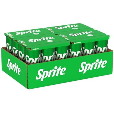 Sprite – Bevanda Analcolica Frizzante, Gusto Lemon-Lime, Naturalmente Rinfrescante, Lattine in Alluminio 100% Riciclabile Confezione da 24 Lattine da 33cl Sprite – Bevanda Analcolica Frizzante, Gusto Lemon-Lime, Naturalmente Rinfrescante, Lattine in Alluminio 100% Riciclabile Confezione da 24 Lattine da 33cl