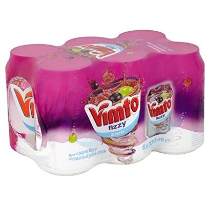 Vimto Frizzante Senza Zuccheri Aggiunti 6 X 330Ml (Confezione da 4) Vimto Frizzante Senza Zuccheri Aggiunti 6 X 330Ml (Confezione da 4)