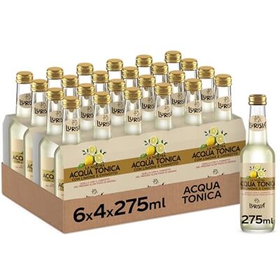 Lurisia La Nostra Acqua Tonica – 24 Bottiglie in Vetro 100% Riciclabile da 275ml, Bevanda Analcolica Prodotta con l’Infuso del Chinotto di Savona e il Succo di Limone, Gusto Dissetante Lurisia La Nostra Acqua Tonica – 24 Bottiglie in Vetro 100% Riciclabile da 275ml, Bevanda Analcolica Prodotta con l’Infuso del Chinotto di Savona e il Succo di Limone, Gusto Dissetante