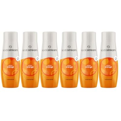 Concentrati di arancia SODASTREAM - Pack da 6 - 54L di bevande Concentrati di arancia SODASTREAM - Pack da 6 - 54L di bevande