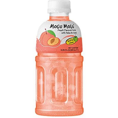 Mogu Mogu Succo di frutta con Nata De Coco, 10,82 Fl Oz (pesca, confezione da 24) Mogu Mogu Succo di frutta con Nata De Coco, 10,82 Fl Oz (pesca, confezione da 24)