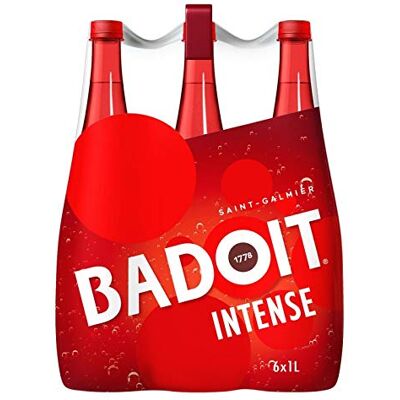 géneric BADOIT Acqua frizzante, 6 x 1 l, colore: Rosso géneric BADOIT Acqua frizzante, 6 x 1 l, colore: Rosso
