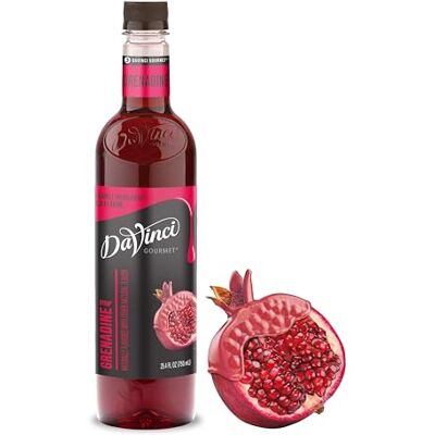 DaVinci Gourmet Sciroppo di granatina 60 ml (confezione da 1) DaVinci Gourmet Sciroppo di granatina 60 ml (confezione da 1)