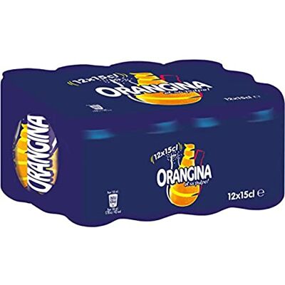 Orangina jaune canettes 12x15cl Orangina jaune canettes 12x15cl