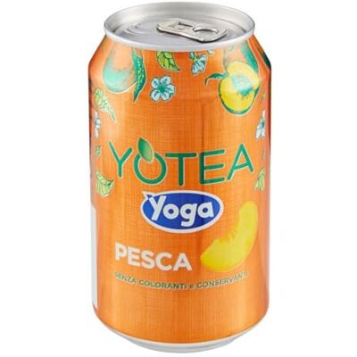 Yoga Yotea The Freddo alla Pesca Confezione da 12 Lattine da 330 ml Yoga Yotea The Freddo alla Pesca Confezione da 12 Lattine da 330 ml