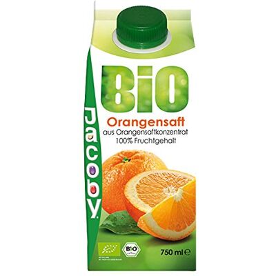 Jacoby Bio succo d' arancia in succo di arancia concentrato, 8 Pack (8 x 750 ml) Jacoby Bio succo d' arancia in succo di arancia concentrato, 8 Pack (8 x 750 ml)