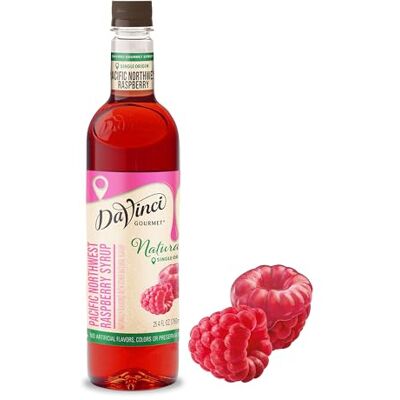 DaVinci Gourmet Naturals Pacific Northwest Sciroppo di lamponi, 70 ml (confezione da 1) DaVinci Gourmet Naturals Pacific Northwest Sciroppo di lamponi, 70 ml (confezione da 1)