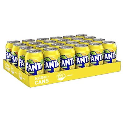 Fanta Limone 24 lattine da 330 ml Fanta Limone 24 lattine da 330 ml