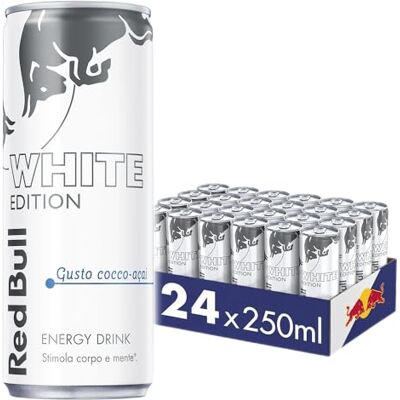 Bull Energy Drink Coconut Açaí Edition 250 ml 24 Lattine Bull Energy Drink Coconut Açaí Edition 250 ml 24 Lattine