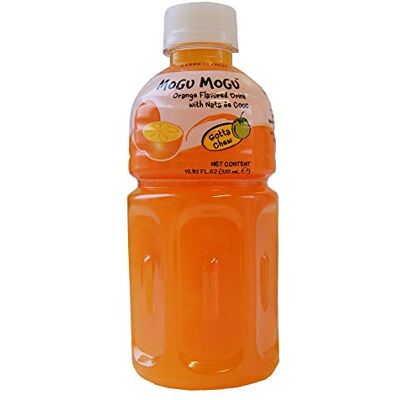 Mogu Mogu Bevanda aromatizzata all'arancia con NATA de Coco 6 x 320ml Mogu Mogu Bevanda aromatizzata all'arancia con NATA de Coco 6 x 320ml