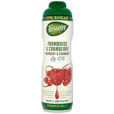 Teisseire Lampone & Mirtillo 0% Zucchero 600 ml Teisseire Lampone & Mirtillo 0% Zucchero 600 ml