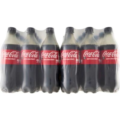 Coca-Cola Zero Zuccheri – 2x12 Bottiglie da 660 ml, Tutto il Gusto della Formula Senza Calorie, in bottiglia PET 100% Riciclabile, Bevanda Analcolica con Edulcoranti Coca-Cola Zero Zuccheri – 2x12 Bottiglie da 660 ml, Tutto il Gusto della Formula Senza Calorie, in bottiglia PET 100% Riciclabile, Bevanda Analcolica con Edulcoranti