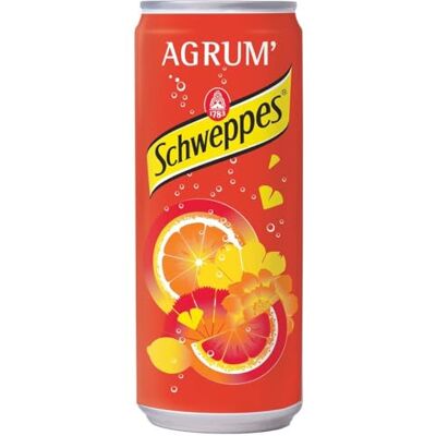Schweppes Agrumes Lattina 24 x 33 cl Schweppes Agrumes Lattina 24 x 33 cl