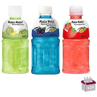Wine And More Mogu Mogu Ribes nero Fragola Melone 24 x 32 cl Wine And More Mogu Mogu Ribes nero Fragola Melone 24 x 32 cl